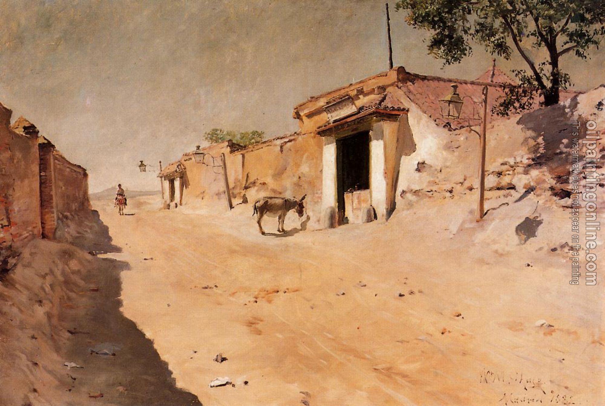 Chase, William Merritt - Spanish Village